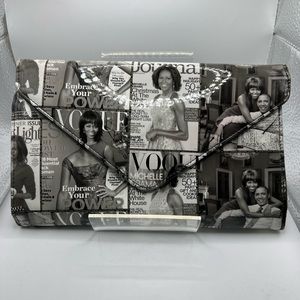 Michelle Obama photo clutch